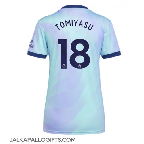 Arsenal Takehiro Tomiyasu #18 Kolmaspaita Naiset 2024-25 Lyhythihainen